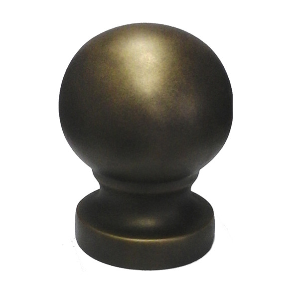 "Шар на ножке" (тонировка "под бронзу")