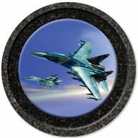 Декор на памятник Эмблема "Летчик" ДК030