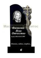 Гранитный памятник №49 (фрезерованный)