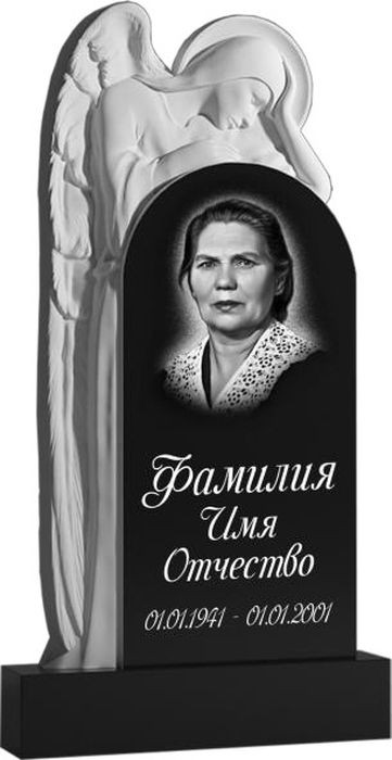 Гранитный памятник №112 (фрезерованный)